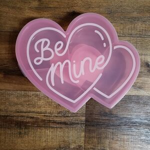 CWC Pink Heart-Shaped 'Be Mine' Container